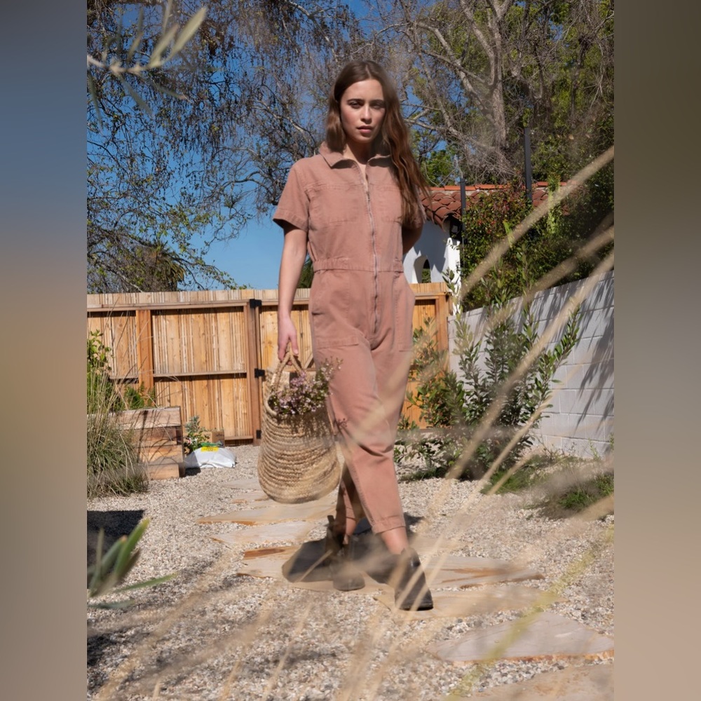 MATE the Label x ORCA Garden Zip Jumpsuit size XS